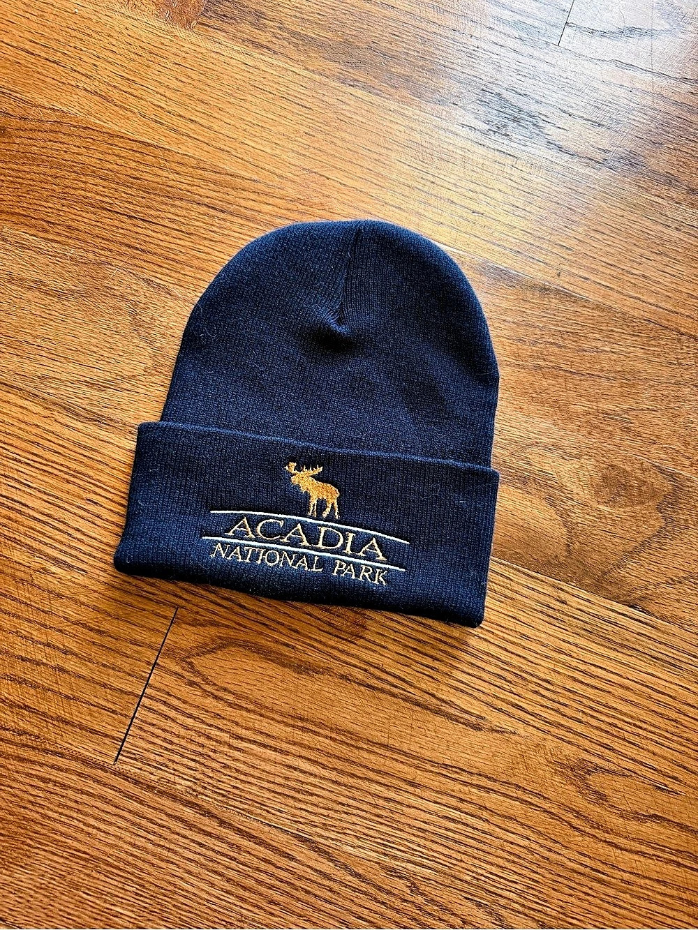 Acadia National Park Embroidered Beanie